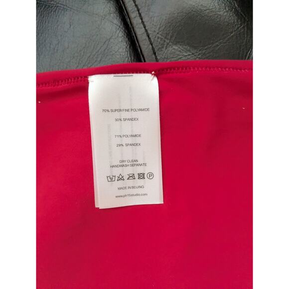 PH5 Sz 8 ORIGAMI A-Line Colorblock Bold Color Dress EUC - Picture 11 of 11